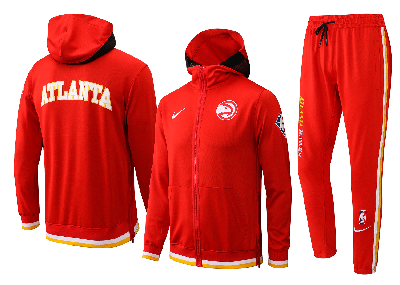 Men Atlanta Hawks red 2024 NBA Nike Training suit